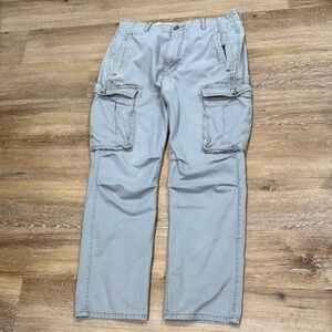 Men's Gray Cargo Pants